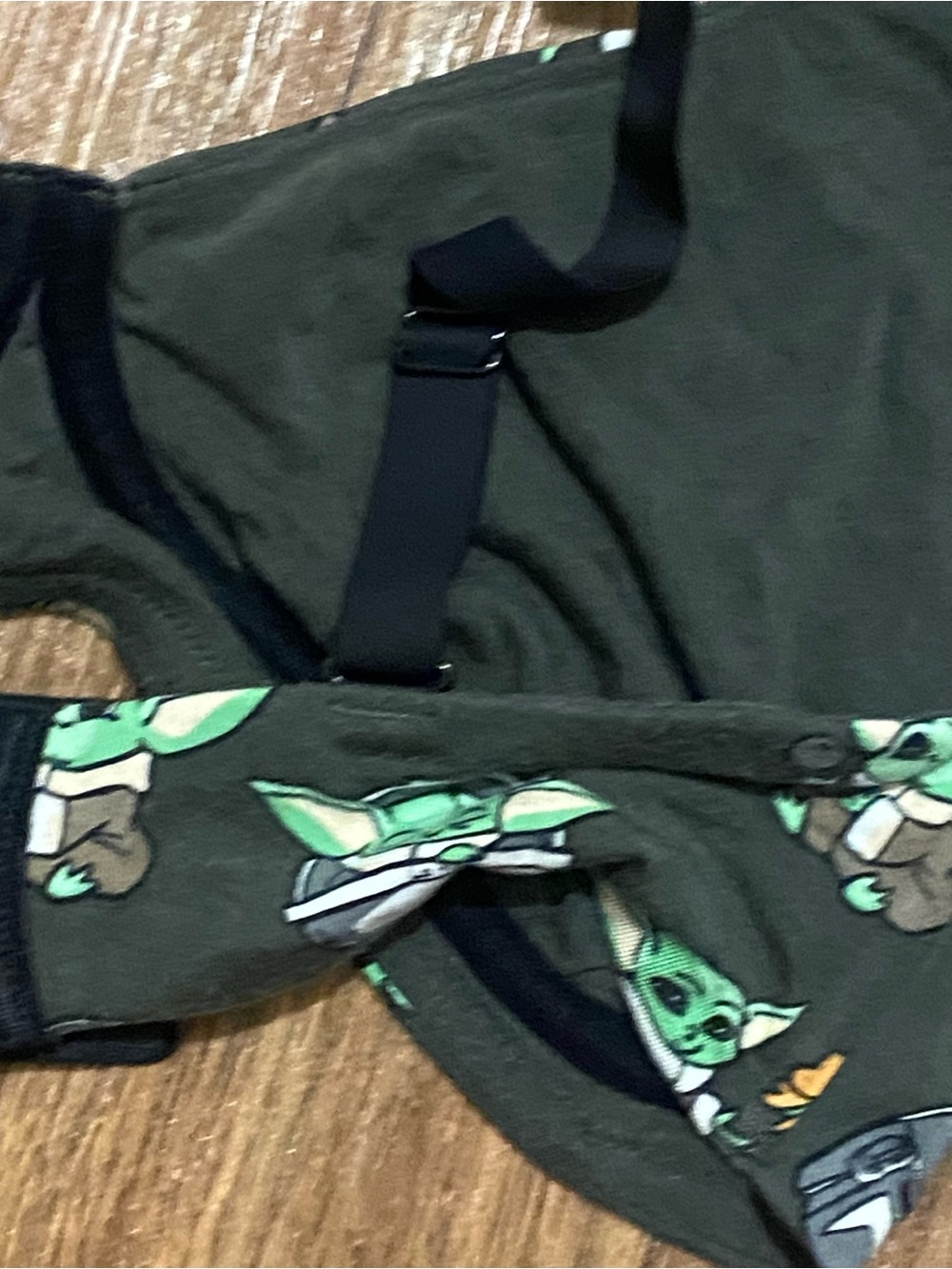 Meundies Womens XL Bra Bralette Baby Yoda Grogu Star Wars Green 38C 38D 40X 40D - Picture 6 of 9
